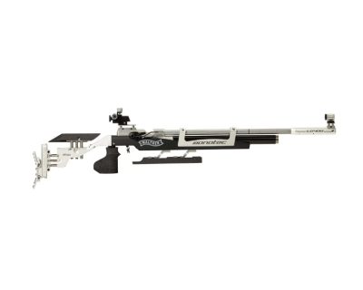 Professional shooting rifle with ergonomic design